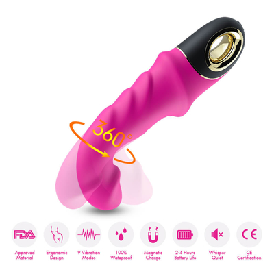 Luksusowe kobiety G Spot Climax Masturbator USB Akumulator Sekretne zabawki erotyczne