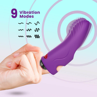 Bezprzewodowy akumulator dla dorosłych Mini Sex Finger Wibrator do masażu ciała