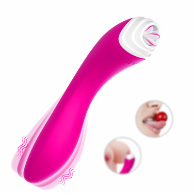 Wibrator Dildo Stymulator języka Licker, Wodoodporny masażer do stymulacji pochwy