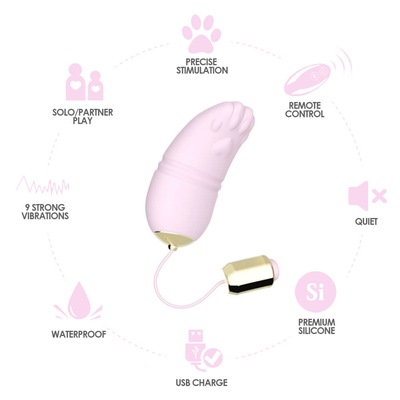 Masturbacja Mini Love Female Egg Sex Toy 3.7V 200mAh dla kobiet