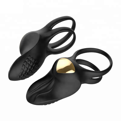 3,7 V 111,7 * 45 * 45 mm G Spot Cock Rings Crazy Tongue Wibrująca zabawka erotyczna