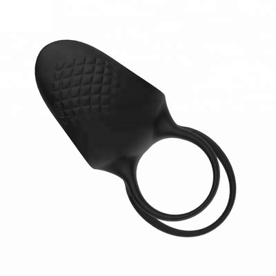 3,7 V 111,7 * 45 * 45 mm G Spot Cock Rings Crazy Tongue Wibrująca zabawka erotyczna