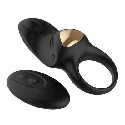 Bezprzewodowy pierścień penisa Sex Toy 10 prędkości pilot Clit Vibrator