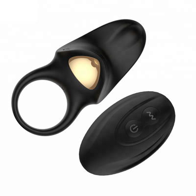 Bezprzewodowy pierścień penisa Sex Toy 10 prędkości pilot Clit Vibrator