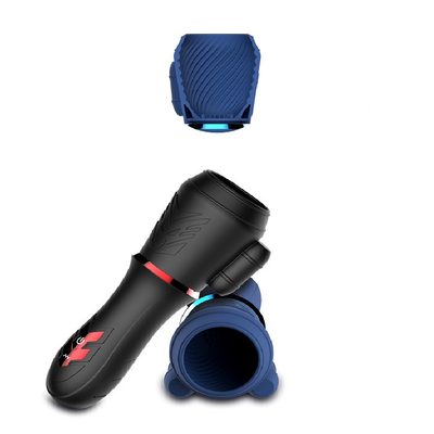 Men AV Wand - Glans Exercise Cup Vibrator Masturbator Massager 10 częstotliwości, podwójne silniki