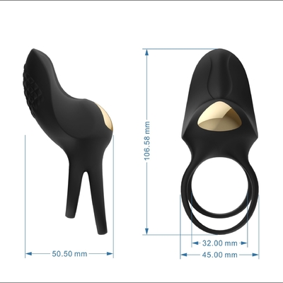45 * 45mm silikonowy męski pierścień koguta Gay Penis pierścień męski Masturbator Sex Toy