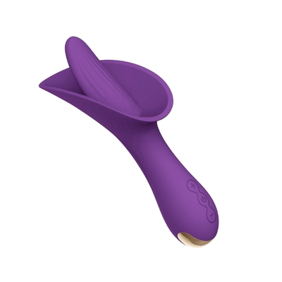 Clit Bullet Wibrator Stymulator języka ustnego Miękki wibrator Dildo 166,5 * 73,6 * 56,5 mm