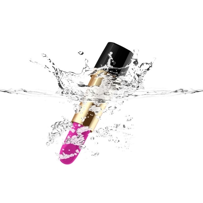Stymulator łechtaczki Black Rose Whisper Quiet Beginner Lipstick Wibrator