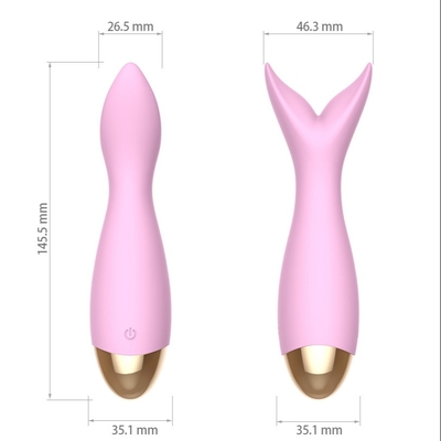 145,5 * 35 * 35mm Wibrator łechtaczki o wysokiej częstotliwości Potężne wibratory łechtaczki dla kobiet