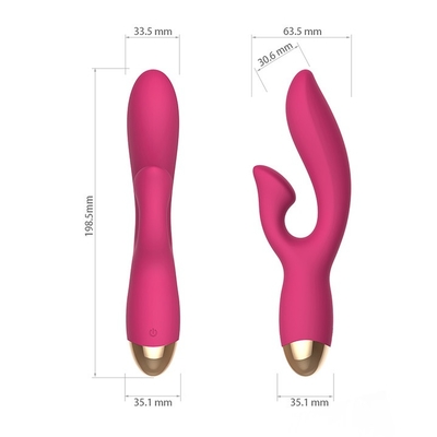 RoHS Pussy Rabbit Vibrator Dorosły masażer do ciała G Spot Wibrator Sex Toy