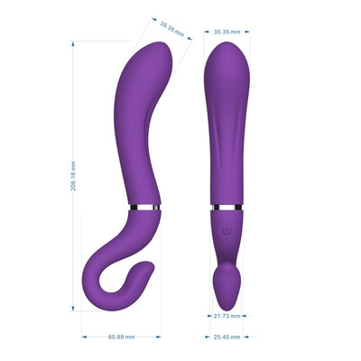 IPX6 10 częstotliwości Sztuczny wibrator pochwy Sex Toy dla kobiet 206,2 * 60,9 * 35,4 mm