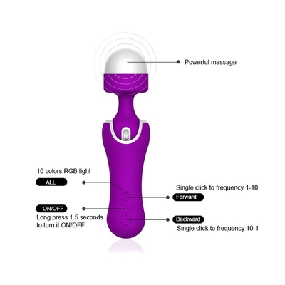 180mm Potężny Wibrator Osobistej Różdżki Mężczyzn Kobiet Realistyczny Wibrator G Spot Sex Toy