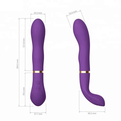 Wibrator wielokrotnego ładowania o dużej prędkości G-Spot Dildo Massager Orgasm Female Sex Toy