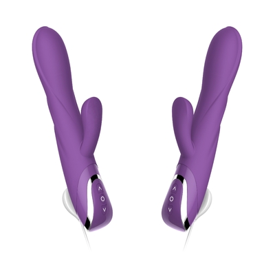 Pilot zdalnego sterowania Dildo Wibracyjny wibrator G Spot Królik z uszami królika do stymulacji łechtaczki Zabawka dla kobiet
