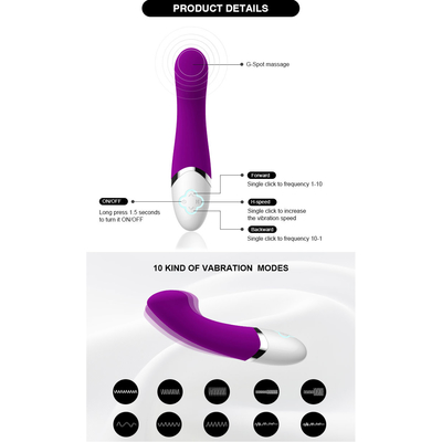 Pussy G Spot Dildo Bezprzewodowe wodoodporne kobiety Wibrator G Spot Sex Toy