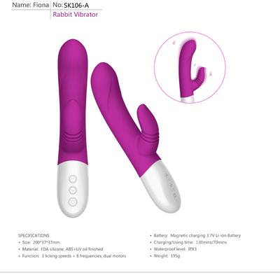 Wibrator do ssania łechtaczki G Spot Stymulator łechtaczki Dildo Królik Wibrator Sex Toy