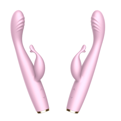 Bezprzewodowy wibrator analny G Spot Soft Female Dual Motor Silent Rabbit Wibrator