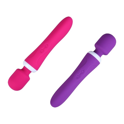 IPX5 Niestandardowe silikonowe zabawki dildo dla kobiet Elektryczny wibrator łechtaczki 60 minut 224mm