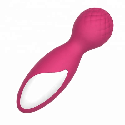 FDA Silikonowy czerwony 4-calowy masażer do ciała Dildo Różowy bezprzewodowy masażer pleców IPX6