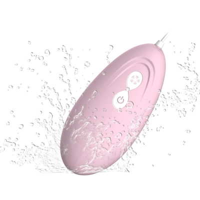 12 częstotliwości Klasyczny różowy wibrator Love Egg Bullet G Spot dla kobiet