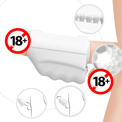 Stroke Penis Exercise Mężczyzna Masterbator Cup Handmade z magnetycznym pociskiem wewnątrz