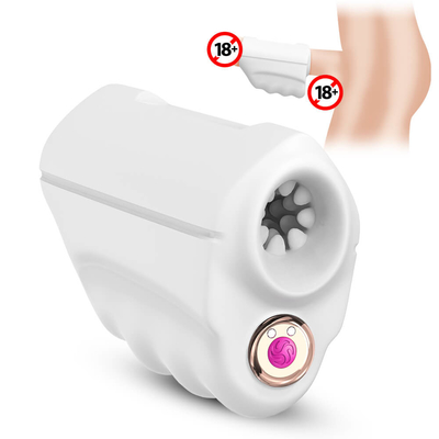 Stroke Penis Exercise Mężczyzna Masterbator Cup Handmade z magnetycznym pociskiem wewnątrz